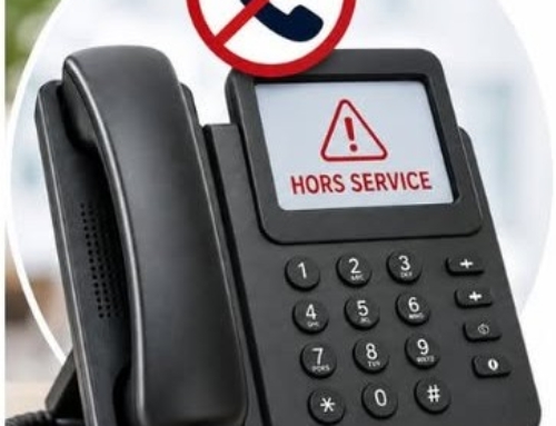 Ligne téléphonique non fonctionnelle